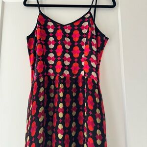 Printed long dress